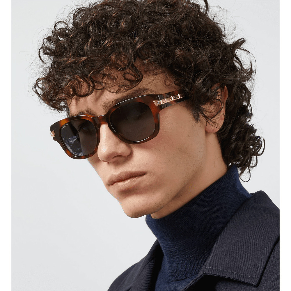 NWT Gucci GG1518S Brown 51mm Sunglasses - Picture 4 of 5
